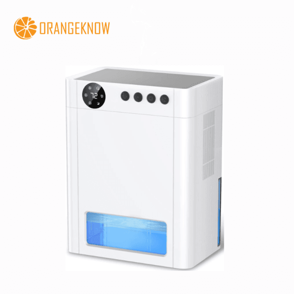 Household Digital LED Display Color Light Low Noise Warm Light Humidity display Timing Removable Water Tank Dehumidifier