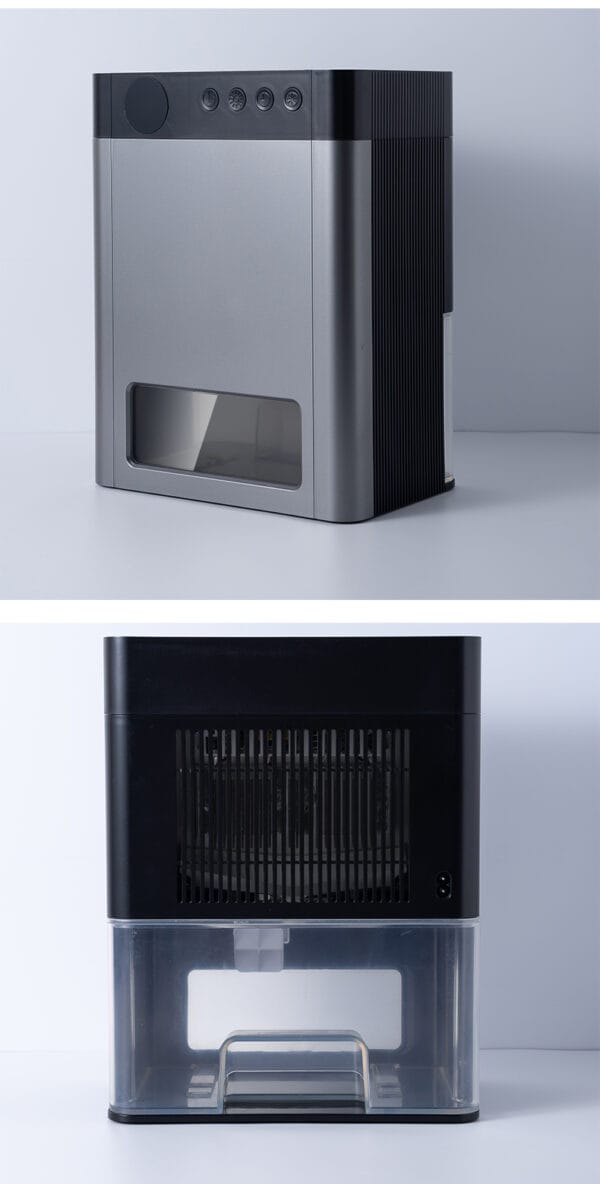 Household Digital LED Display Color Light Low Noise Warm Light Humidity display Timing Removable Water Tank Dehumidifier - Image 9