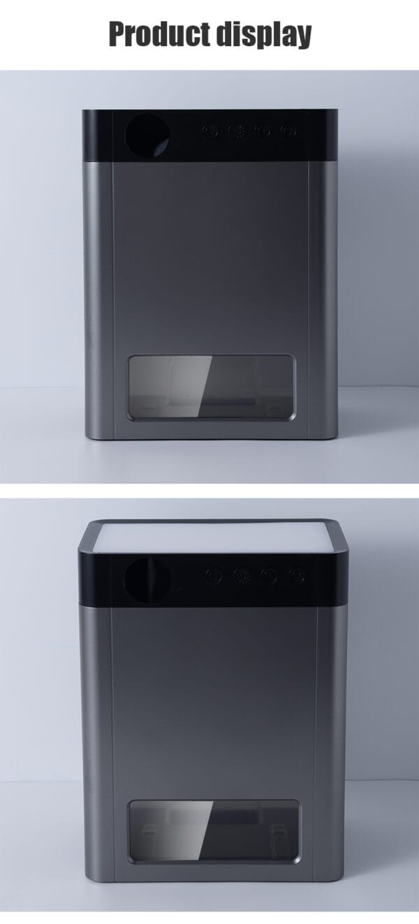 Household Digital LED Display Color Light Low Noise Warm Light Humidity display Timing Removable Water Tank Dehumidifier - Image 8